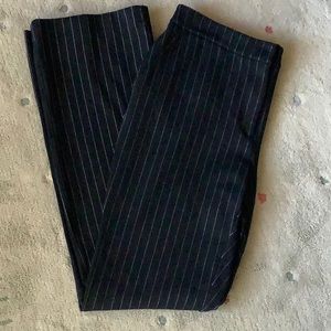 WHBM pinstripe “Slim” pants SZ 6